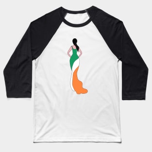 Ireland Woman Baseball T-Shirt